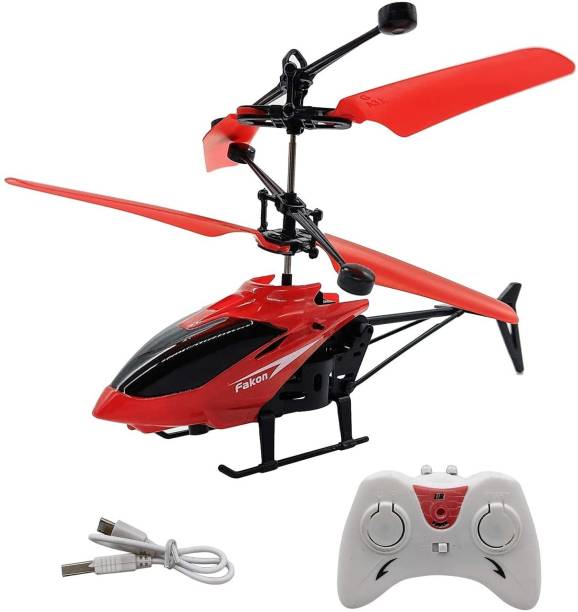 Shri sai Remote Control Helicopter Indoor and Outdoor for Kids I Pack of 1 I Multicolour