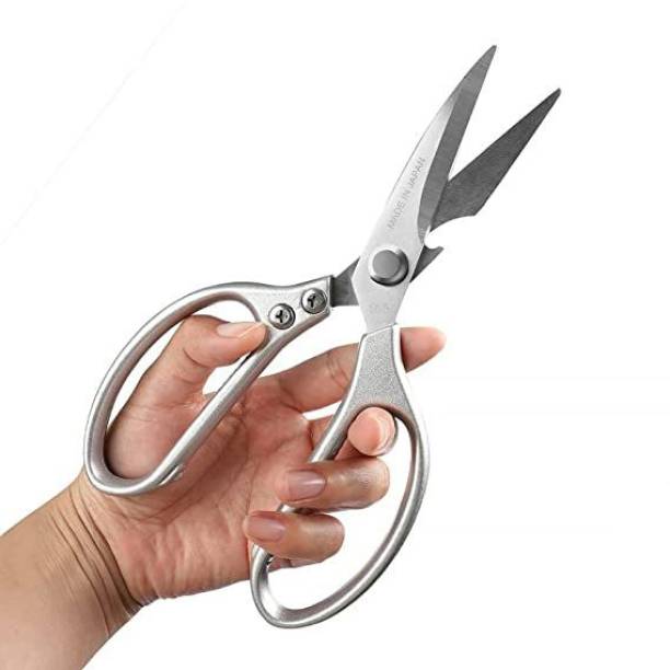 WAIT2SHOP Stainless Steel Kitchen Shears for Meat, food, Chicken, Vegetables all plain Scissors