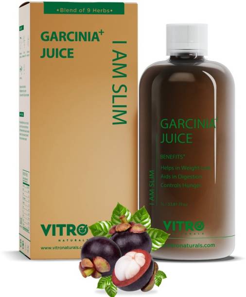 VITRO GARCINIA JUICE 1L & AMLA JUICE 1L|Helps in weight Loss & digestion|Anti Ageing|
