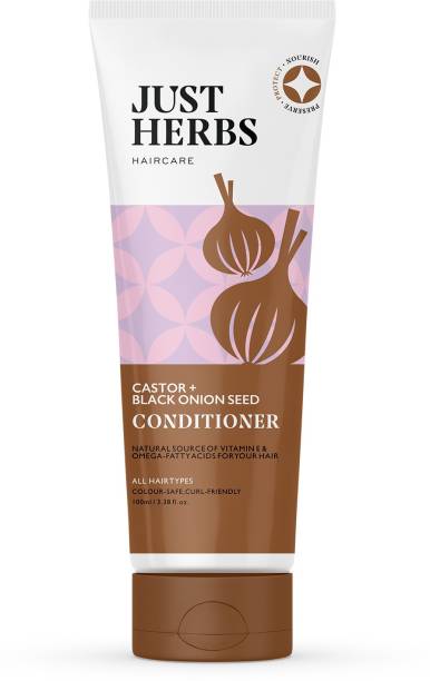 Just Herbs Castor Conditioner With Black Onion Seed For Hair Growth- No Parabens & Silicone