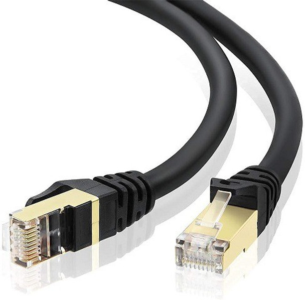 Lapsouno Durable Cat 7 Flat High Speed Internet Network Computer Cord for Gaming Ethernet Cable Slim Cat7 LAN Wire with Rj45 Connectors for PS4 PS5 Router Modem,White Ethernet Cable 25 ft 