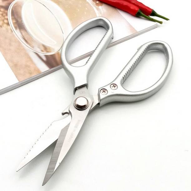 BK 10 IMPORT & EXPORT Stainless Steel Kitchen Shears for Meat, food, Chicken, Vegetables all Scissors