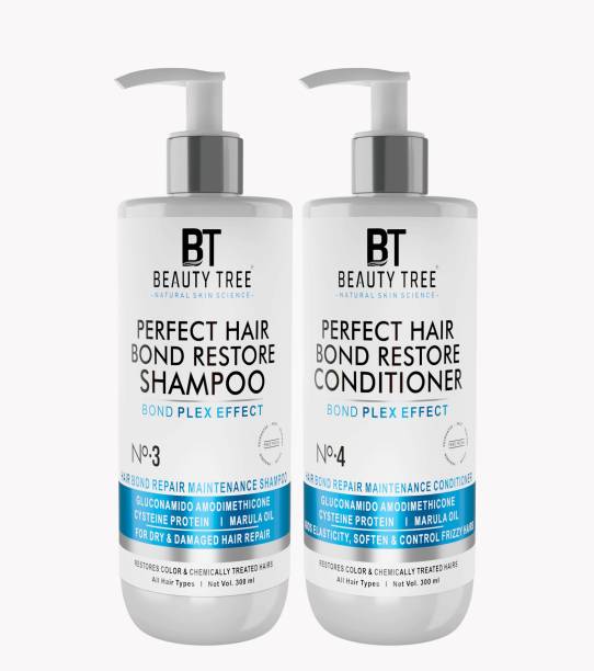 BEAUTY TREE Perfect Hair Bond Restore Shampoo & Conditioner Combo Bond Plex Effect