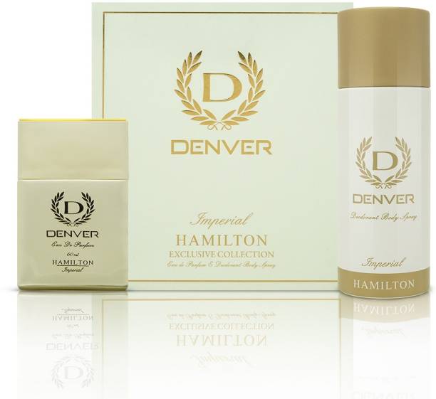 DENVER Imperial Gift Set Perfume 60 ML+ 165 ML Deodorant Spray  -  For Men
