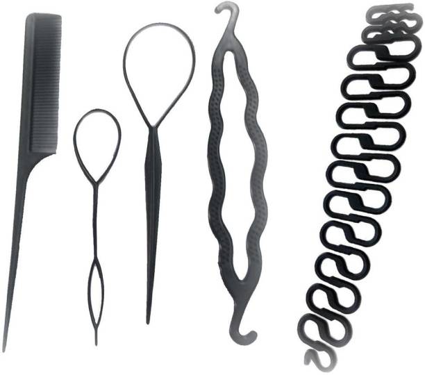 PARAM New Design 5 Pieces French Hair Braid Tool Magic Twist Styling Hair Accessory Set