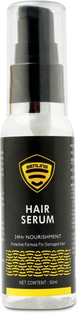 Benling Nourishing Hair Serum for Damaged Hair, Frizzy Hair,Smoothens Rough Ends, Shine