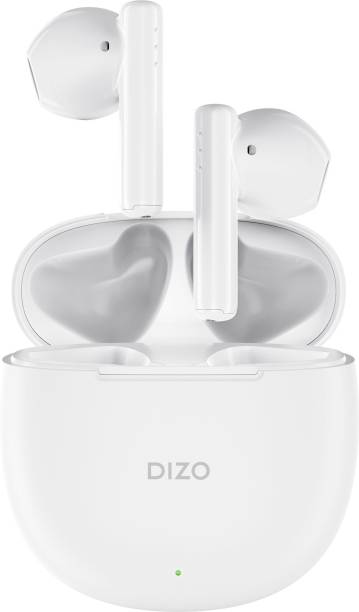 DIZO Buds P with Fast Charge, 40HPlaytime & 13mm Driver (by realme TechLife) Bluetooth Headset