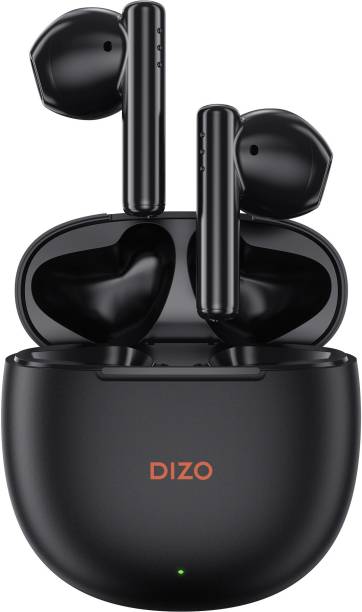 DIZO Buds P with Fast Charge, 40HPlaytime & 13mm Driver (by realme TechLife) Bluetooth Headset