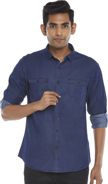 Sf jeans by pantaloons men's shirt clearance