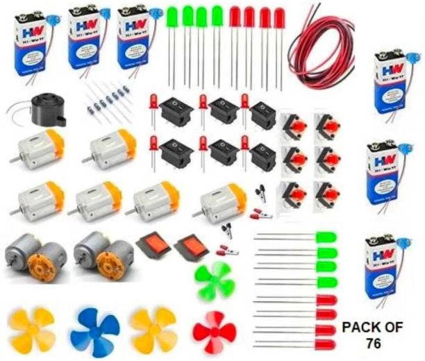 AQBP Motor Control Electronic Hobby Kit pack of 76 PROJ...