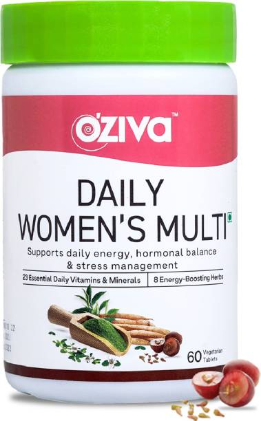 OZiva Daily Womens Multivitamin Tablets for Better Hormonal Balance&Stress Management