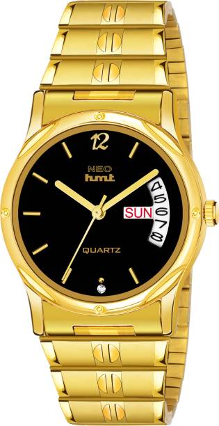 NEO HMT Watches for men 407 23.5K Gold Plated Analog Watch  - For Men