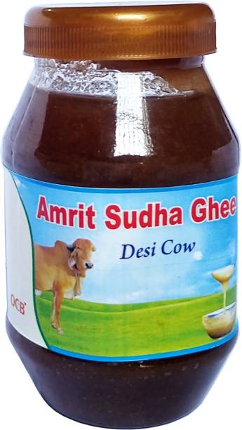 OCB Amrit Sudha Ghee ProVedic Pure Desi Rich Cow Ghee 250 g Plastic Bottle