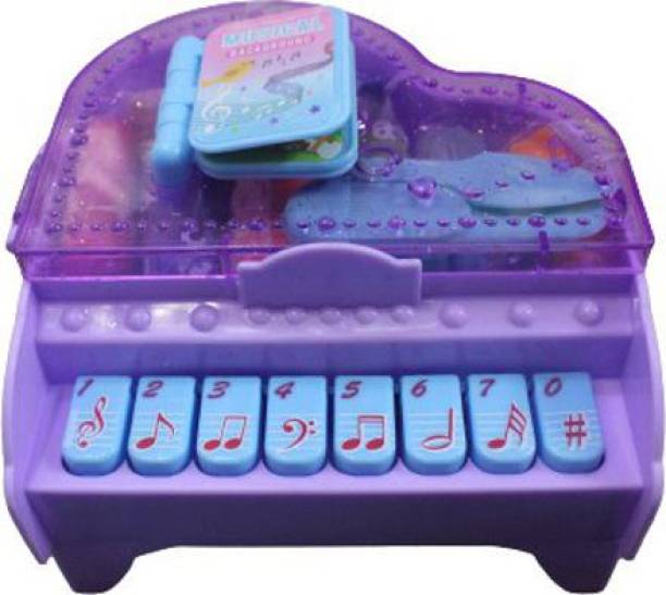 ANUSHIL Musical Piano Shaped Toy- Tiny Piano for Our Tiny Ones- Cute Compact Piano