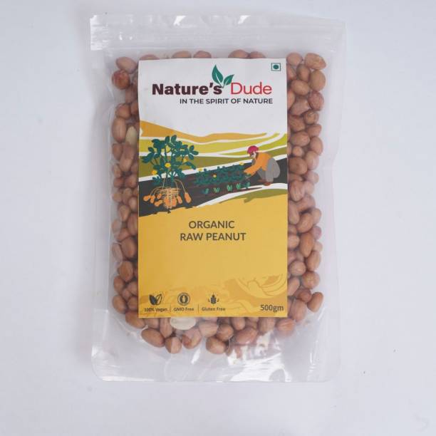 Nature's Dude Organic Raw Peanut (Whole)