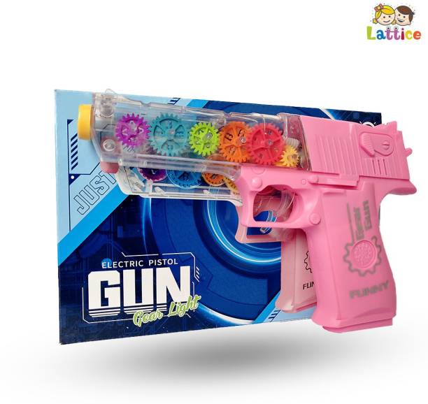 Lattice Light Blaster Gun Toy (Multicolor)