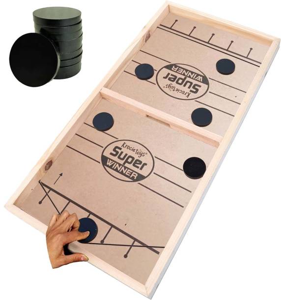 Unboring String Hockey Table Board Game Fun Games Fast Sling Puck Board Game for all Air Hockey Board Game