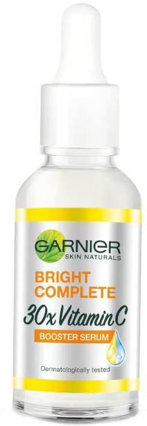 GARNIER Bright Complete Vitamin C Booster Serum Bright Skin, Light Texture, Face Serum