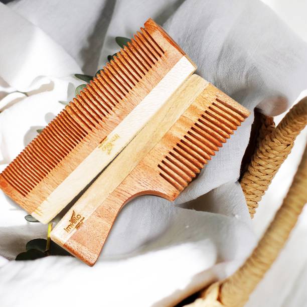IMVELO Handmade Neem Wooden Combs