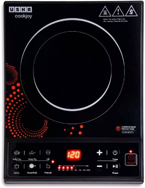 USHA 1600 w induction Induction Cooktop