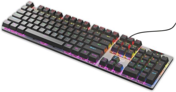 QUANTUM QHM9850 Mechanical Keyboard Wired USB Gaming Keyboard