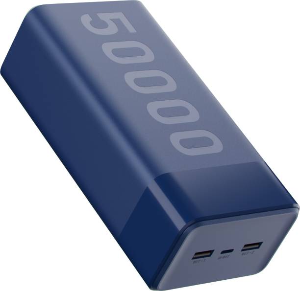 Ambrane 50000 mAh Power Bank (20 W, Power Delivery 3.0, Quick Charge 3.0)