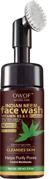 OWOF NEEM FOMING FACE WASH WITH VITAMIN B5 & E Face Wash