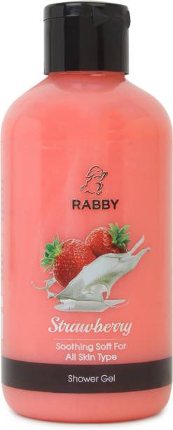 RABBY Strawberry Bath Shower Gel