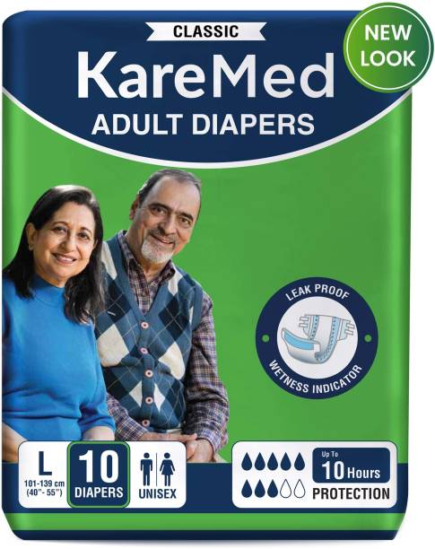 Kare Med Classic Tape Style Adult Diapers - L