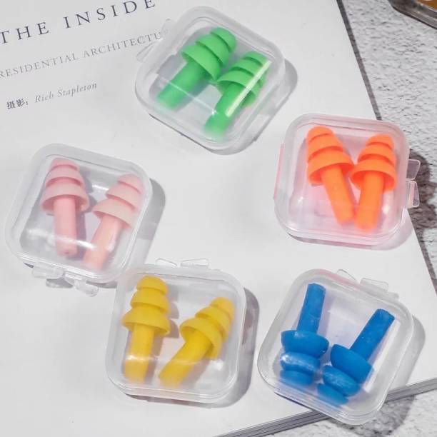Scheibe 5 Pairs High Quality Ear Plugs (Color May Vary From Image) Ear Plug