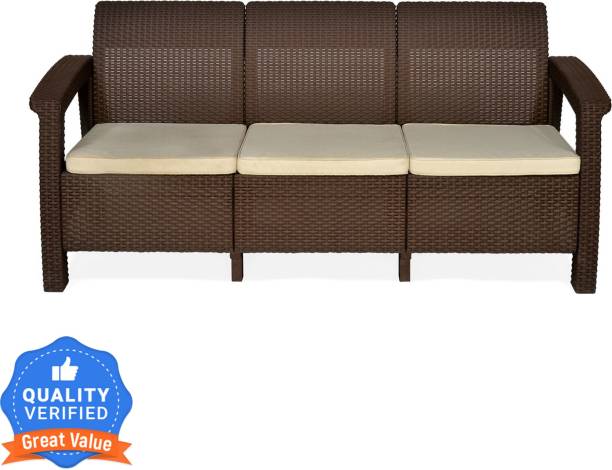 Nilkamal Goa Sofa Fabric 3 Seater  Sofa