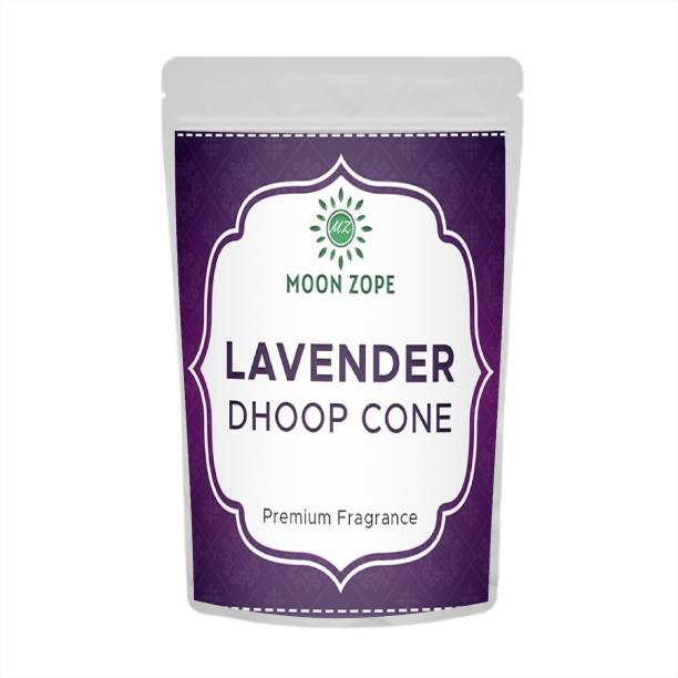 MOON ZOPE Lavender Dhoop Cone | Pack of 400 Cones | Premium Quality Cones Dhoop