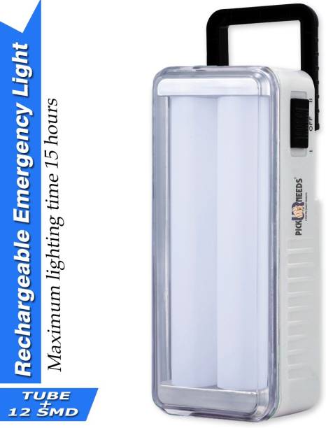 Pick Ur Needs High-Bright 2 Tube with Rechargeable Emergency Floor Lantern Lamp Light 5 hrs 5 hrs Flood Lamp Emergency Light