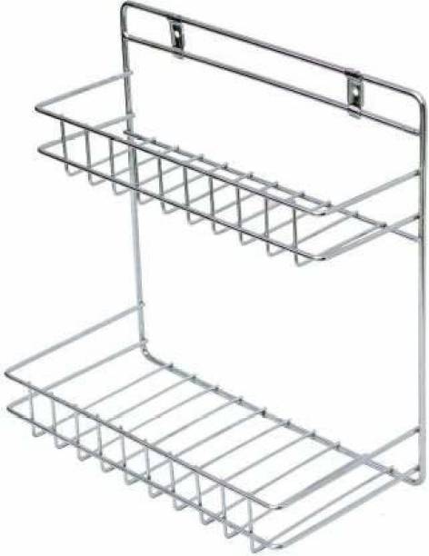 Kitchking Multipurpose Stainless Steel Kitchen and Bathroom Detergent Rack/Holder Containers Kitchen Rack