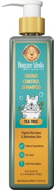 Dogsee Chew Veda Tea Tree Shampoo|Paraben Free|Ayurvedic Shampoo| Anti-microbial Tea Tree Dog Shampoo