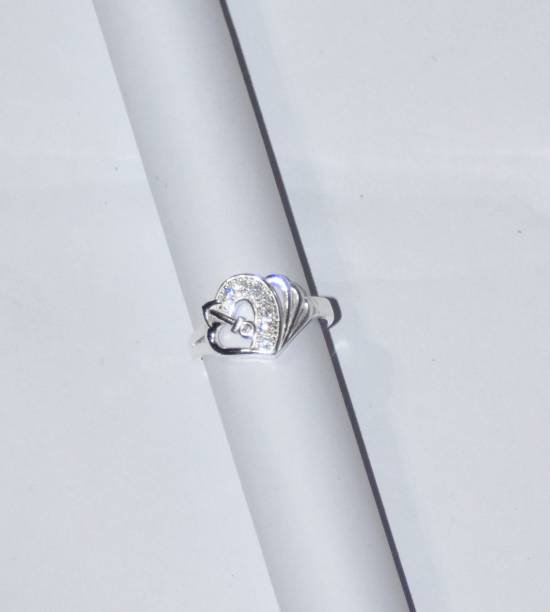 Anillo Silver Zircon Ring