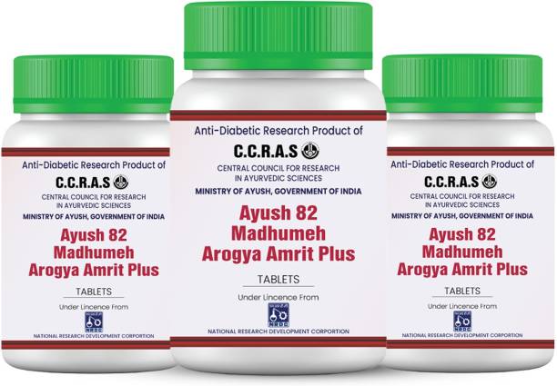 Herbo Range Ayush 82 Madhumeh Arogya Amrit Plus | Ayurvedic Medicine for Diabetes