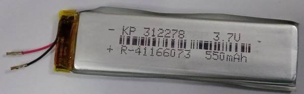 SHIVANTECH 3.7V 550mAh KP-312278 Rechargable Lipo   Battery