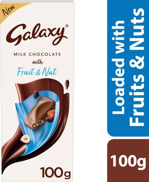 GALAXY Milk Chocolate with Fruit & Nut Bars