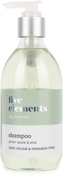 KIMIRICA Five Elements Green Apple & Aloe Shampoo Naturally Derived Extracts 100% Vegan