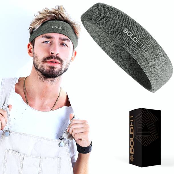 BOLDFIT Gym Headband for Men and Women - Sports Headband for Workout & Running Head Support