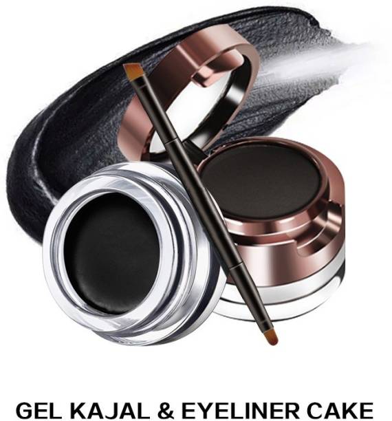 FLENGO In1 Gel Eyeliner & Eyebrow Powder 24Hrs Smudge-Proof (WATERPROOF&SMUDGE-PROOF)