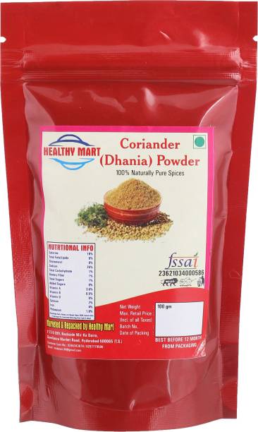 Healthy Mart 100 gm Coriander/Dhaniya Powder Made From Top Quality Dhaniya