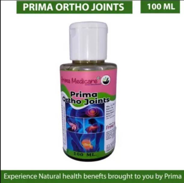 Prima Medicare Herbal Ayurvedic Ortho Joint Oil for Pain Reliving Massage Oil Liquid for Man & Women (100 ml) Liquid