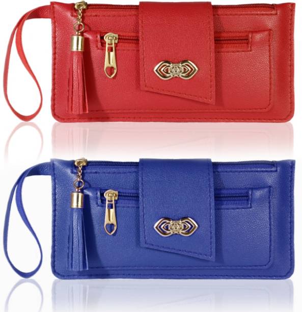 Casual, Formal, Party Red, Blue  Clutch Price in India
