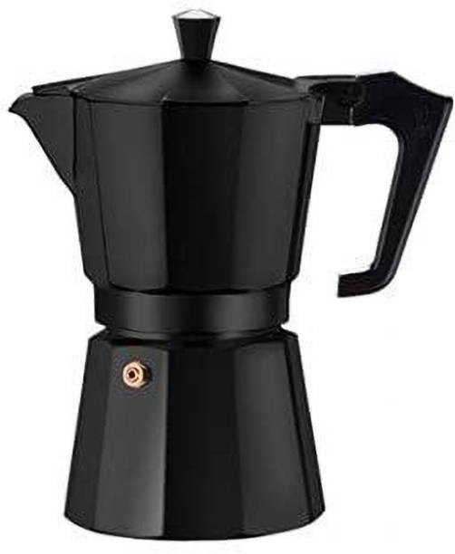 koffea Aluminum Coffee Maker Espresso Machine Percolator Induc. Base Moka Pot (450 ML) 9 Cups Coffee Maker