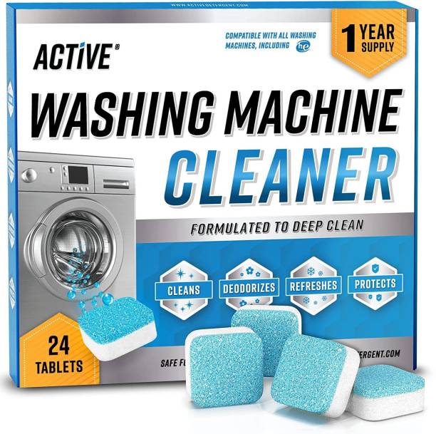 Active Washing Machine Cleaner Descaler 24 Pack - Deep ...