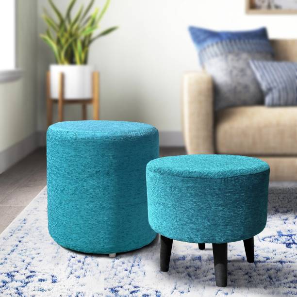 Homeaccex Solid Wood Pouf
