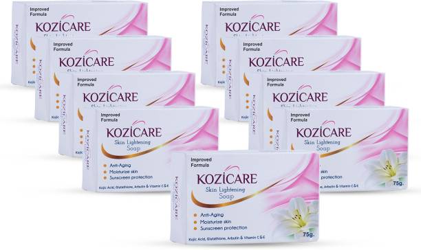 West Coast Kozicare Skin Whitening Soap (Pack of 9)