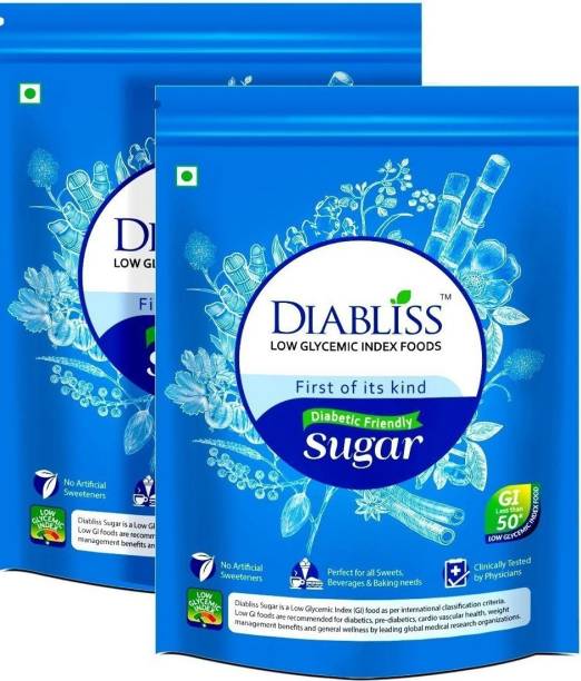 DiaBliss Diabetic Friendly Herbal Cane Sugar Free 500G Pack Of 2 Combo Pack Sugar